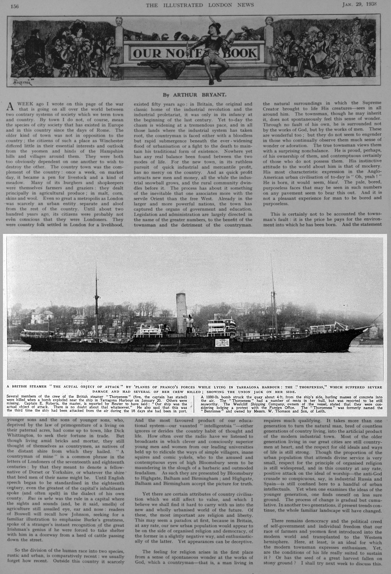 thorpeness bombed